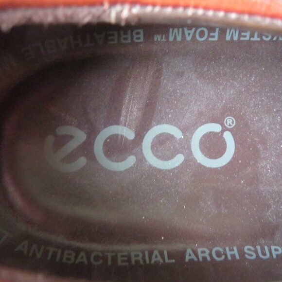 Ecco Brown Leather Dress Shoes Size 7.5 main image 6
